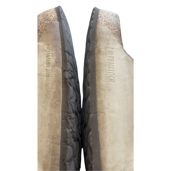 BIRKENSTOCK  Leather Slides Sandals Shoes size 11 - Picture 6 of 15